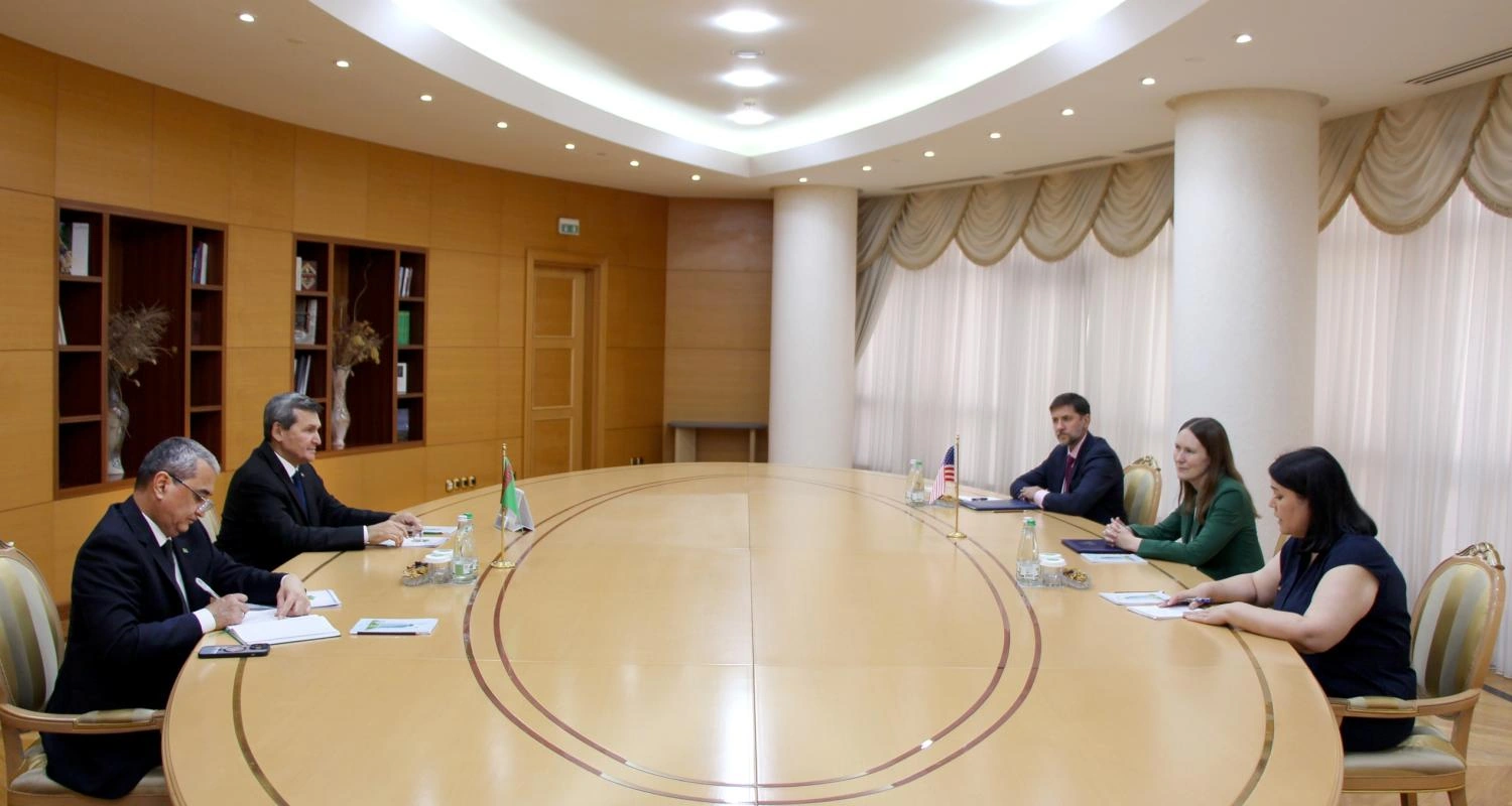 Turkmenistan, US advance economic cooperation in bilateral talks