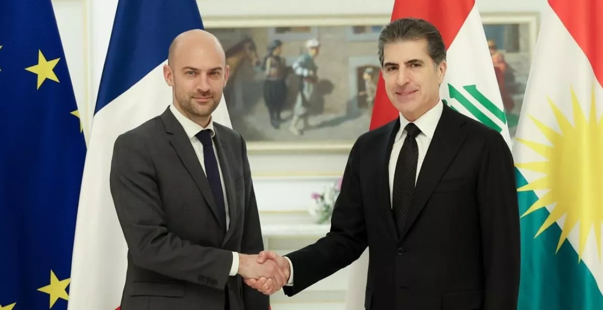 Iraq's Kurdistan, France reaffirm partnership amid Mideast escalation