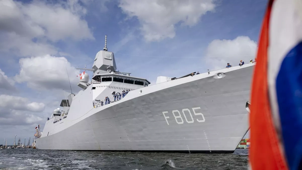 Dutch Navy sends air-defence frigate on Mediterranean mission