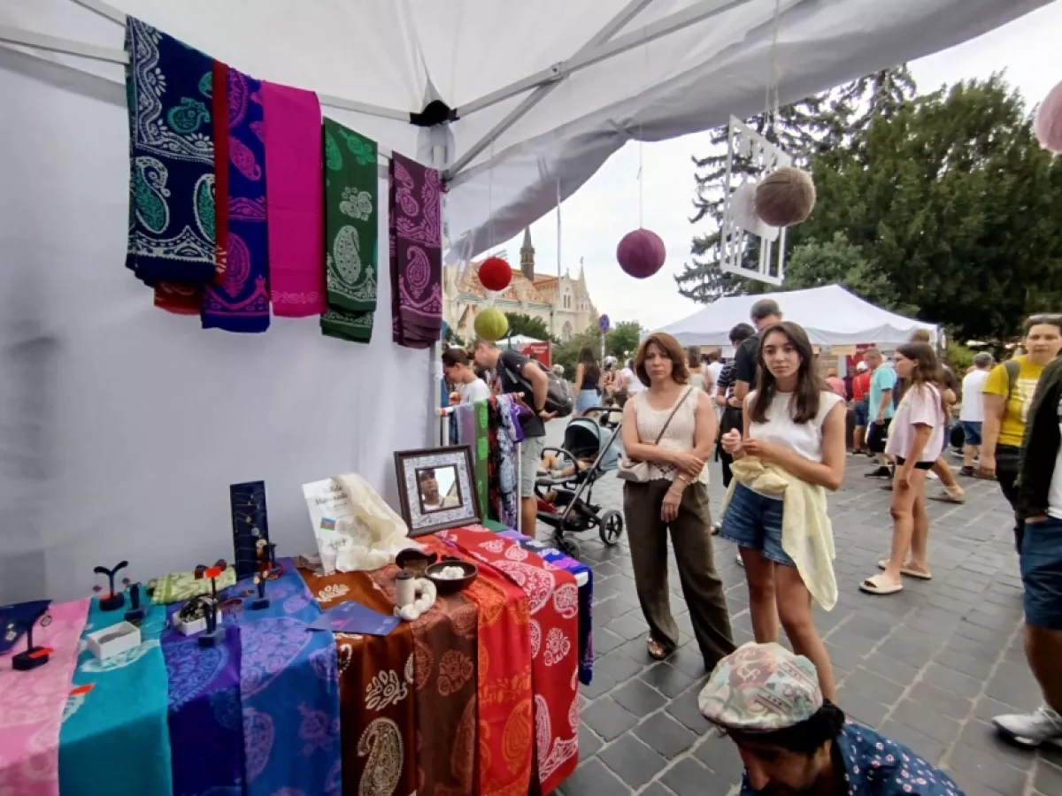 Azerbaijan showcases carpet, kelaghayi traditions at Budapest Folk Arts festival PHOTO