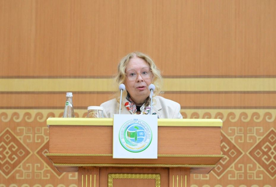 Heydar Aliyev Foundation VP Leyla Aliyeva participates in international conference in Turkmenistan (PHOTO)