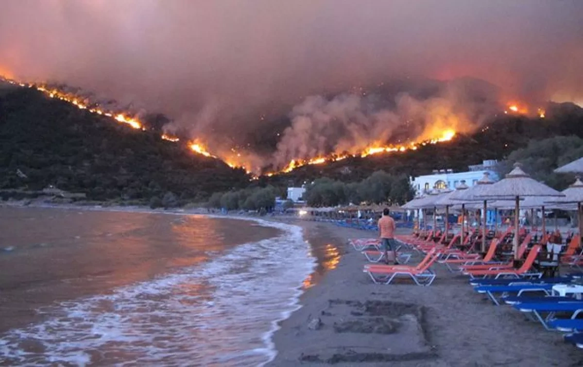 Greece on high alert as wildfire risk reaches very high level