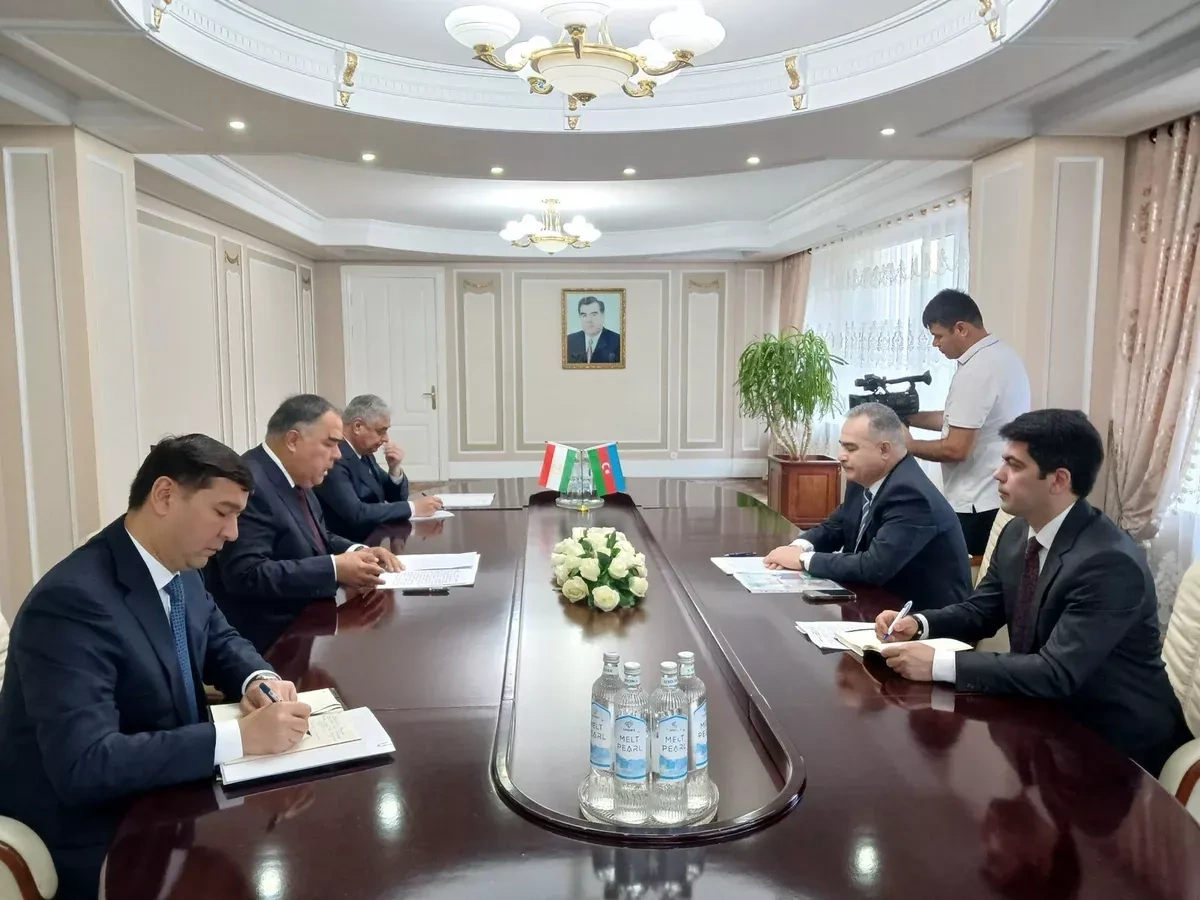 Azerbaijan, Tajikistan discuss cooperation and WUF13 preparations