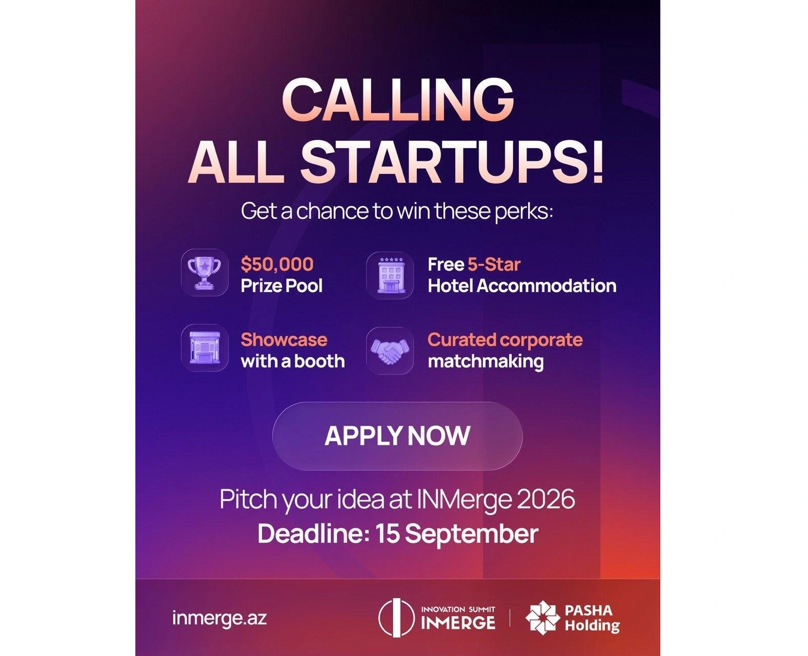 INMerge Innovation Summit organized by PASHA Holding returns to Baku
