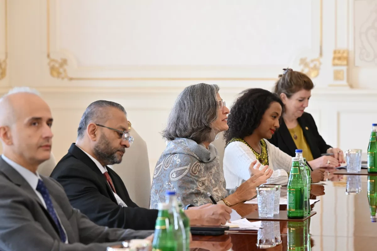 Azerbaijan, UN-Habitat sign letter of intent on WUF standards PHOTO