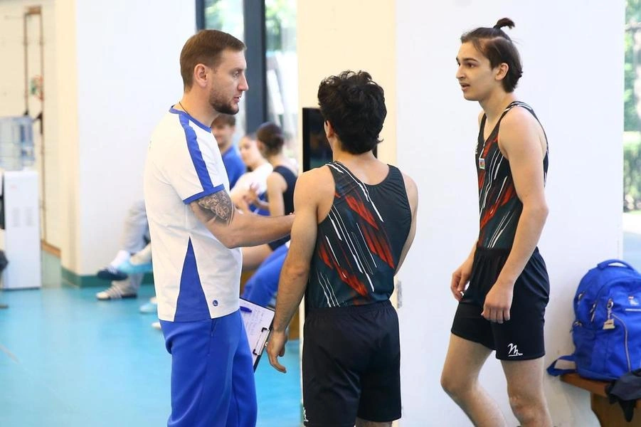 Azerbaijan Trampoline and Tumbling Championships held in Baku (PHOTO)