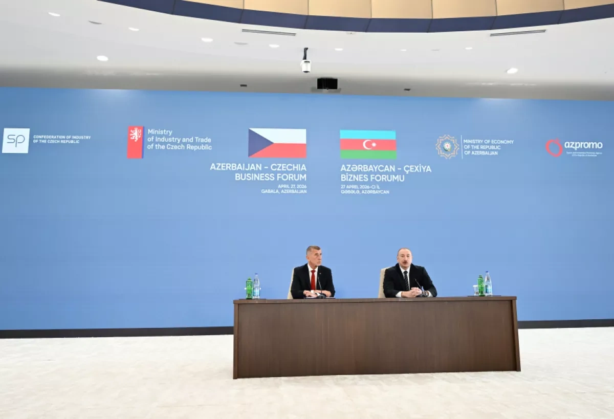 Azerbaijan, Czech Republic hold business forum in Gabala