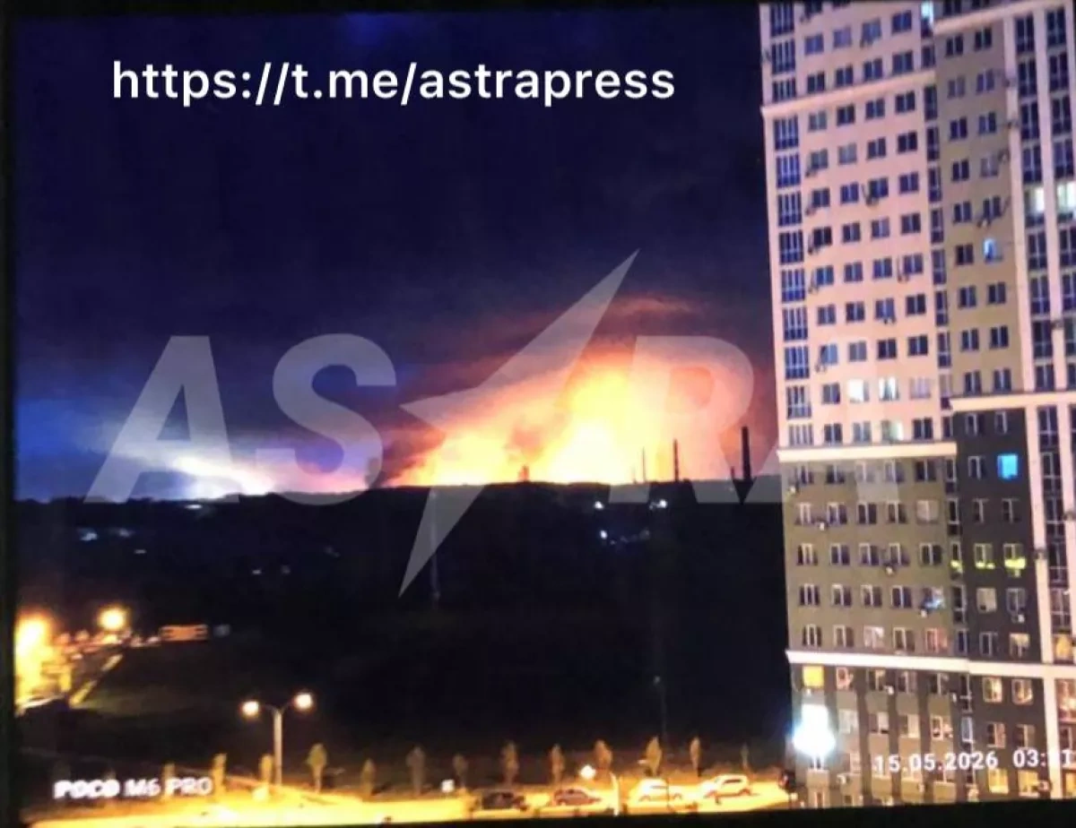 ASTRA: Fire erupts at Russia’s Ryazan oil refinery after overnight attack PHOTO