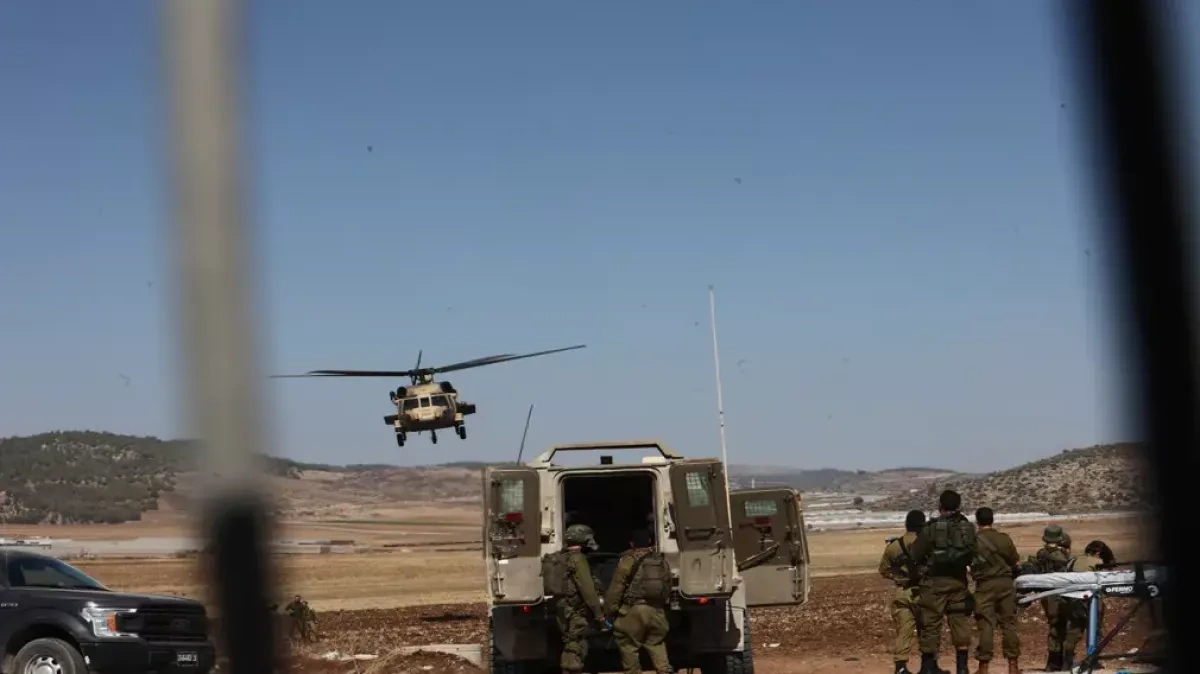 Media: Israel airlifts troops in eastern Lebanon, clashes erupt