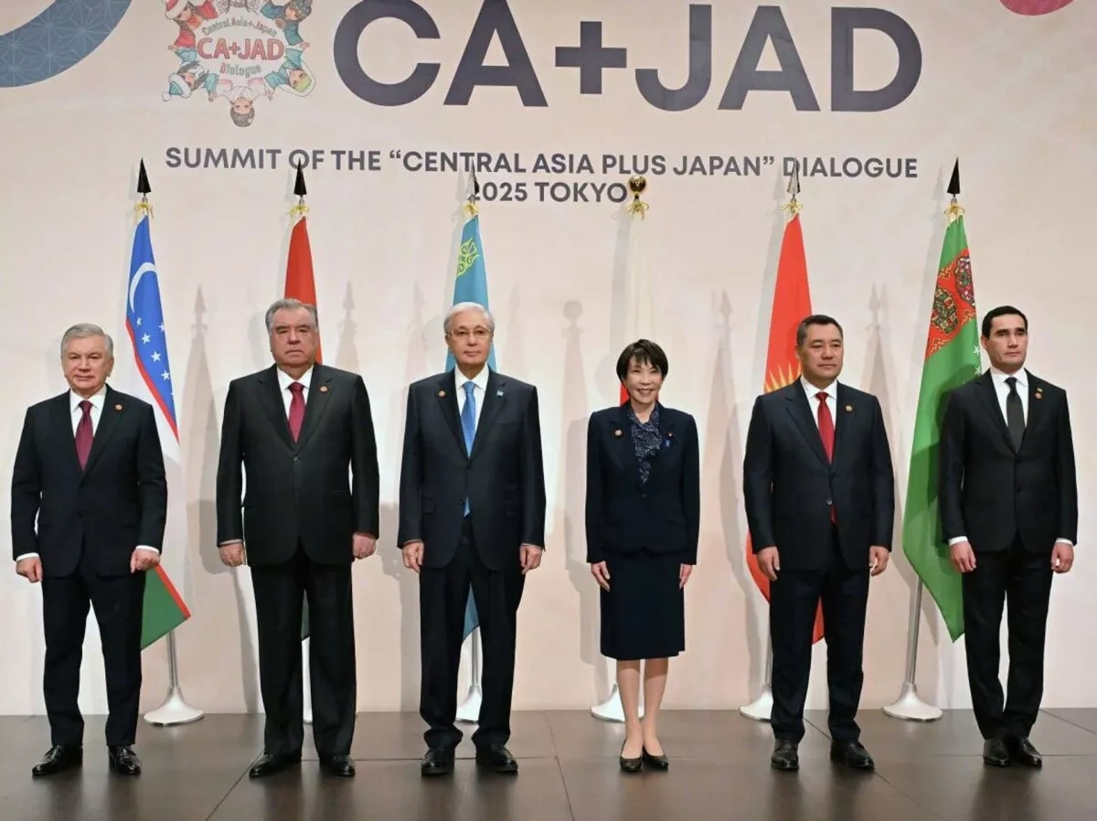 The solar plexus of the East Japan and Central Asia build Bridges to the future