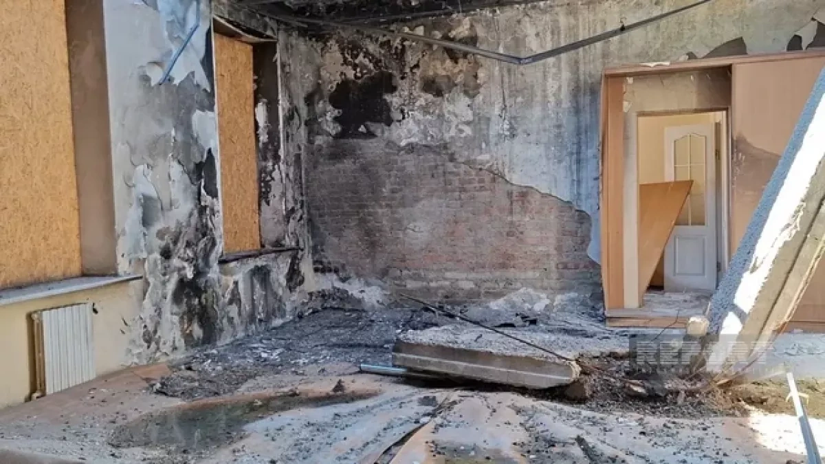 Ukraine: Drone attack targets Pavlograd police chief’s office PHOTO