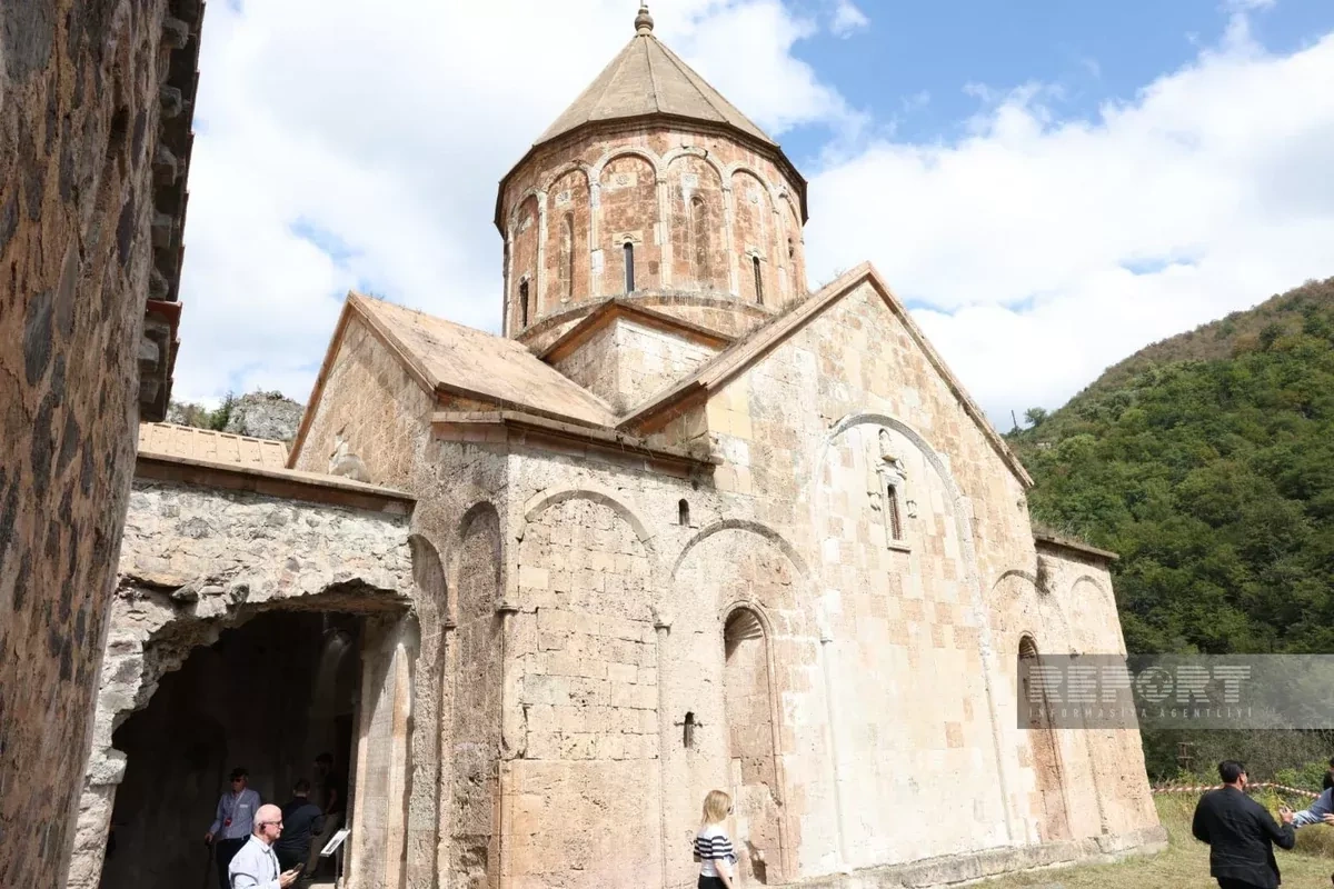 Foreign diplomats visit Khudavang monastery in Azerbaijan’s Kalbajar PHOTO