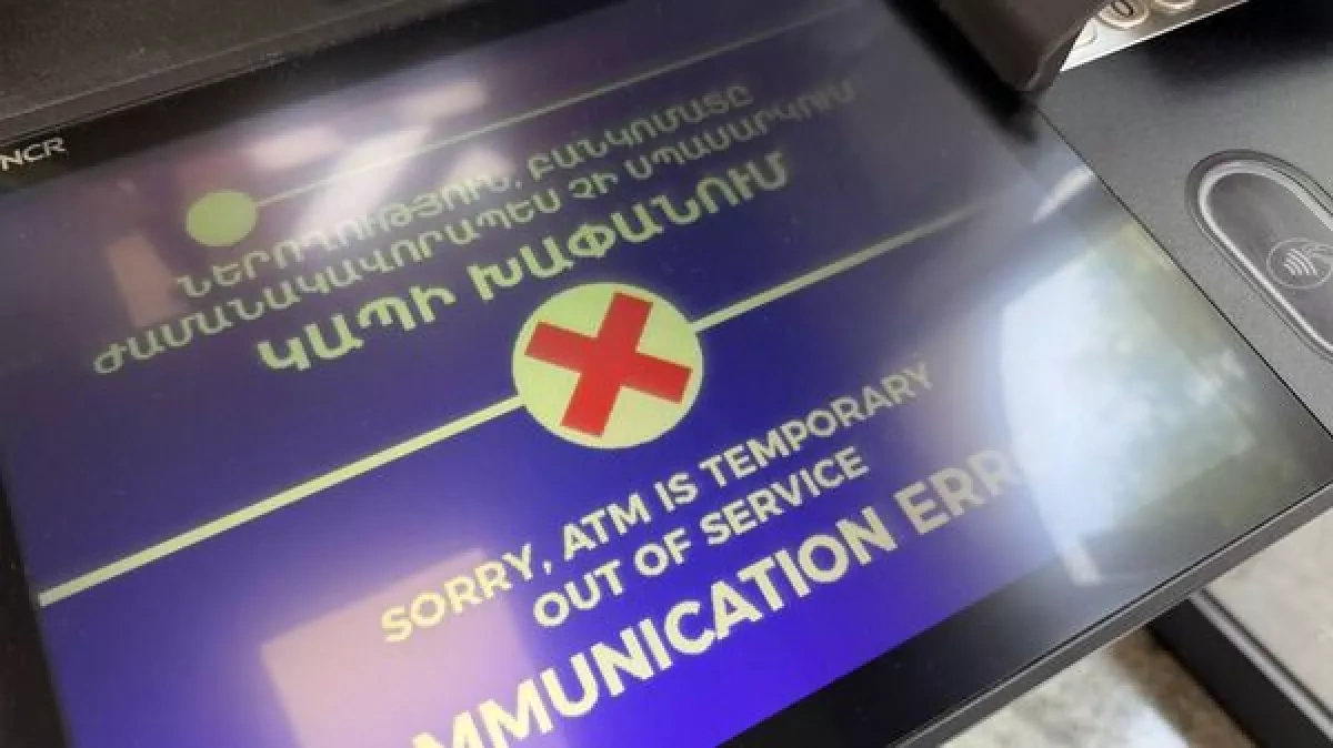 Armenian payment system ArCa experiences temporary disruptions