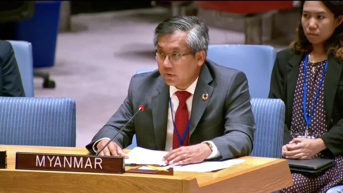 Myanmar renews challenge to unresolved matter over "illegitimate" UN envoy