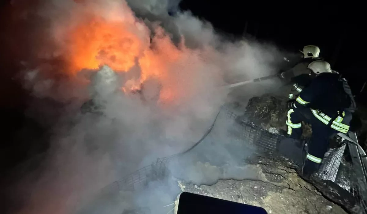 Nighttime strike hits Odesa power facility, residents protest outages PHOTO/VIDEO