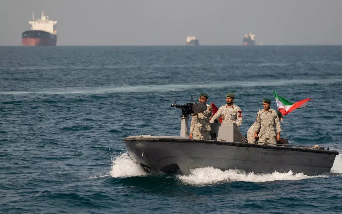 IRGC shows alleged capture of container vessels in Hormuz video