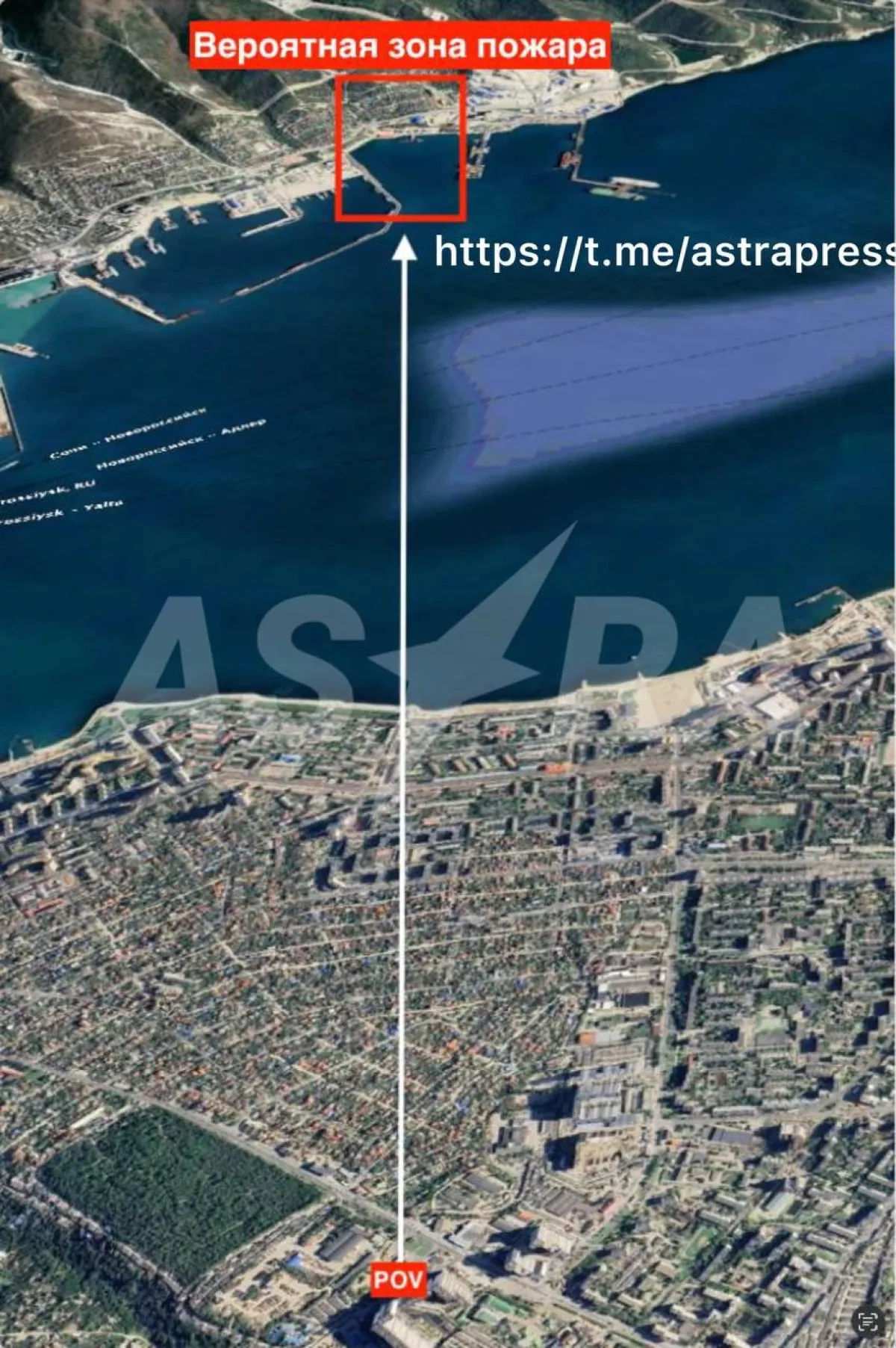 ASTRA: One of southern Russia’s largest oil terminals ablaze PHOTO / VIDEO