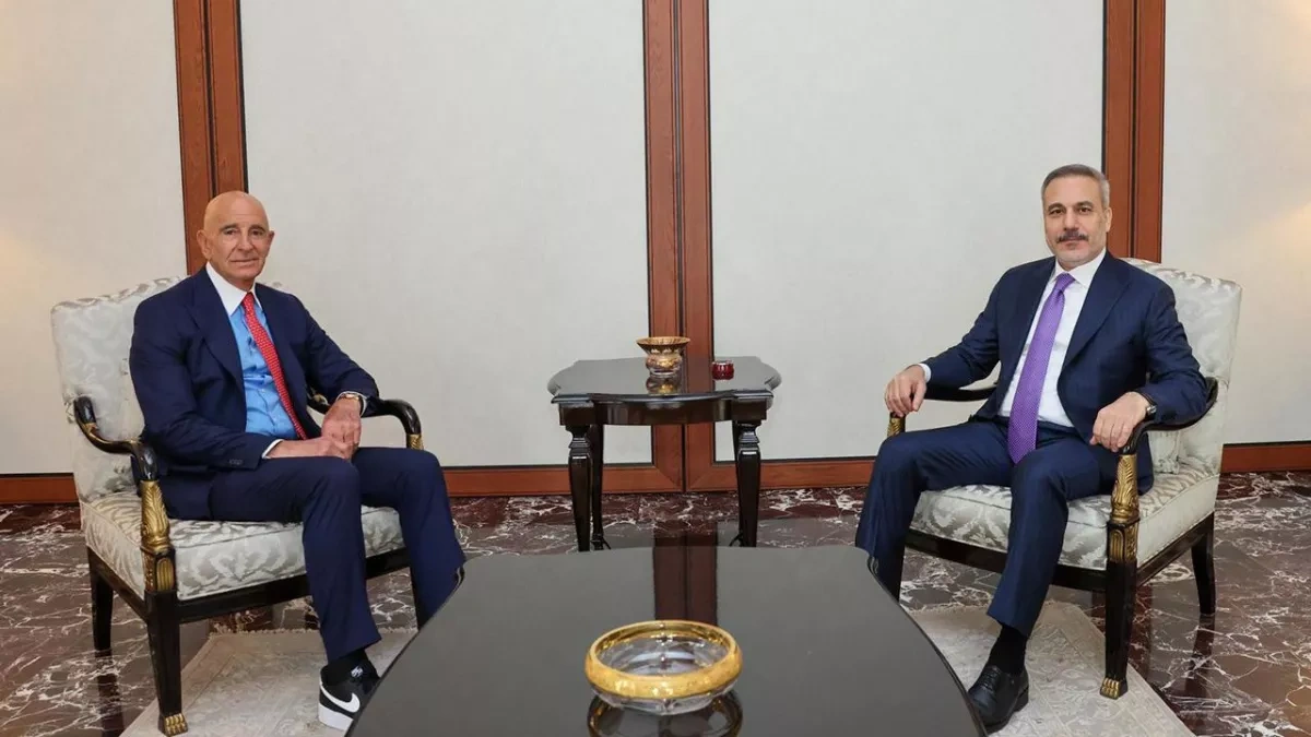 Turkish foreign minister meets US envoy as Gaza, Syria top agenda