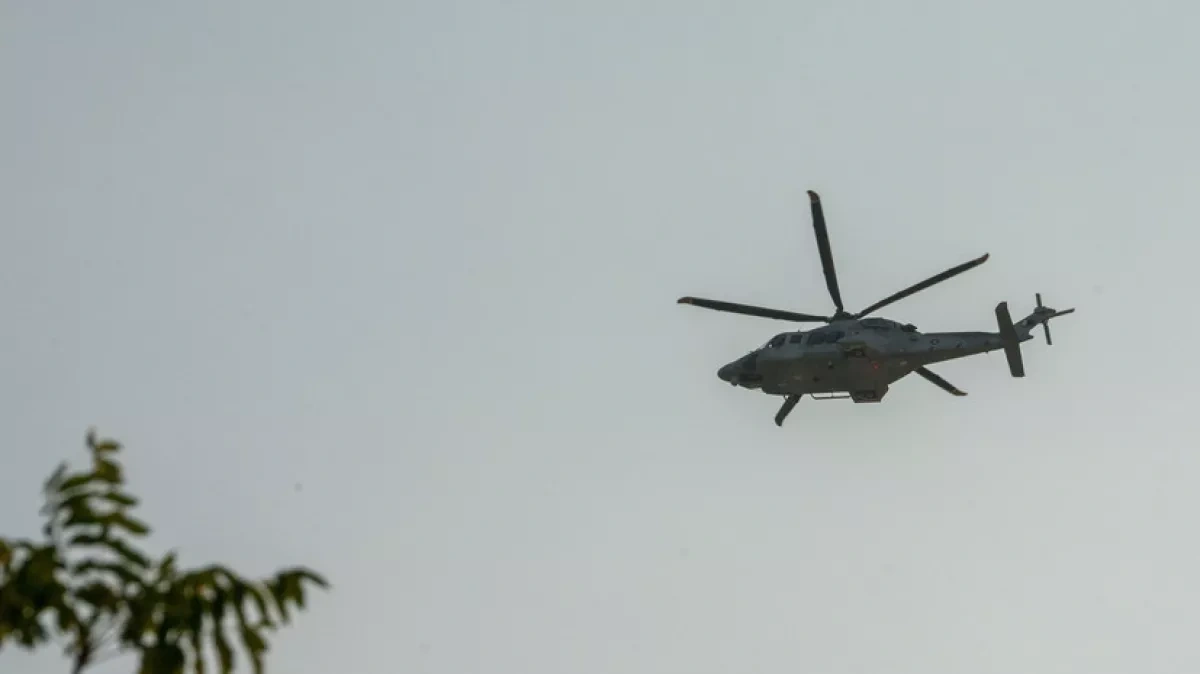 Qatari military helicopter crashes in territorial waters