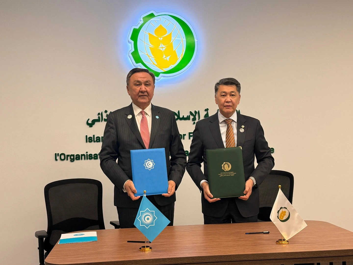 OTS and IOFS seal memo to strengthen food security and sustainability