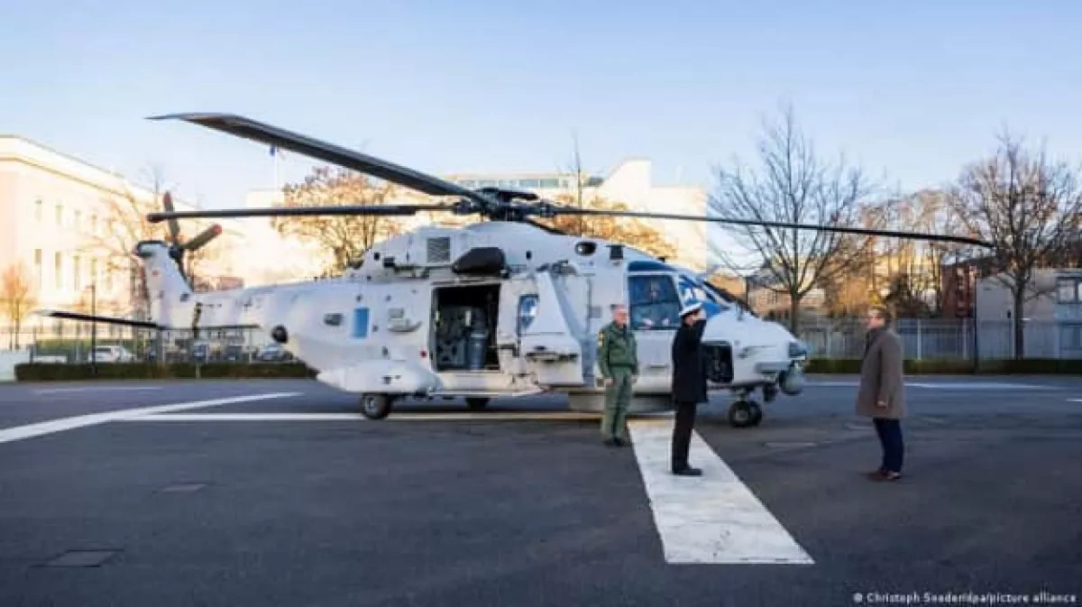 Germany receives first NH-90 Sea Tiger helicopter, strengthening naval capabilities PHOTO