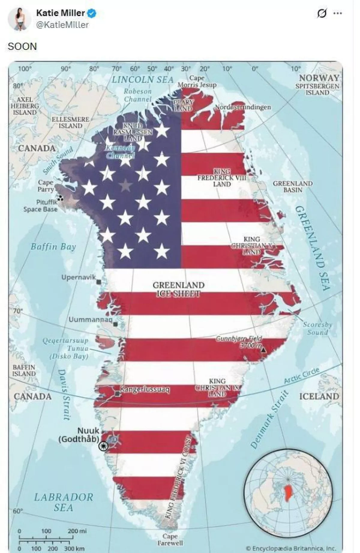 White House signals Greenland may be next target after Venezuela PHOTO