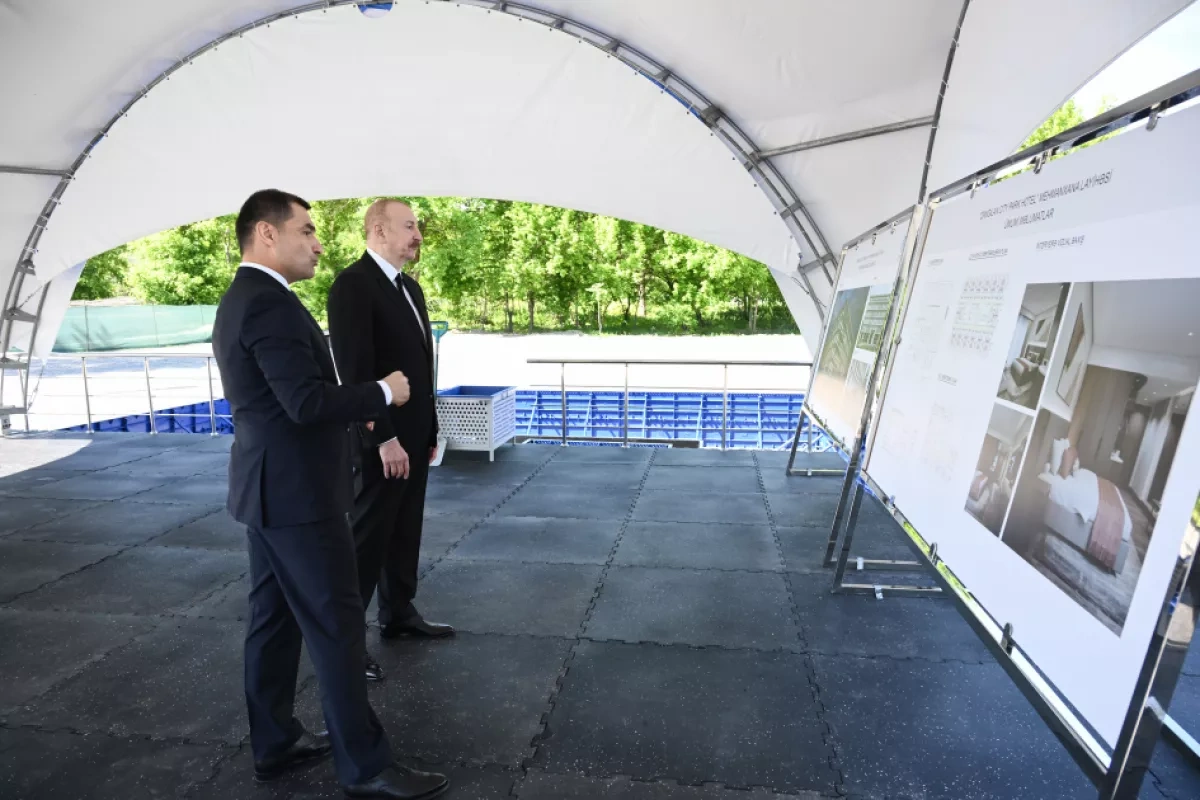 President Aliyev inaugurates new residential complex during Zangilan visit PHOTO