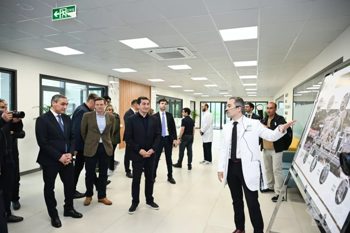 Diplomatic сorps tour Karabakh University Clinic Photo