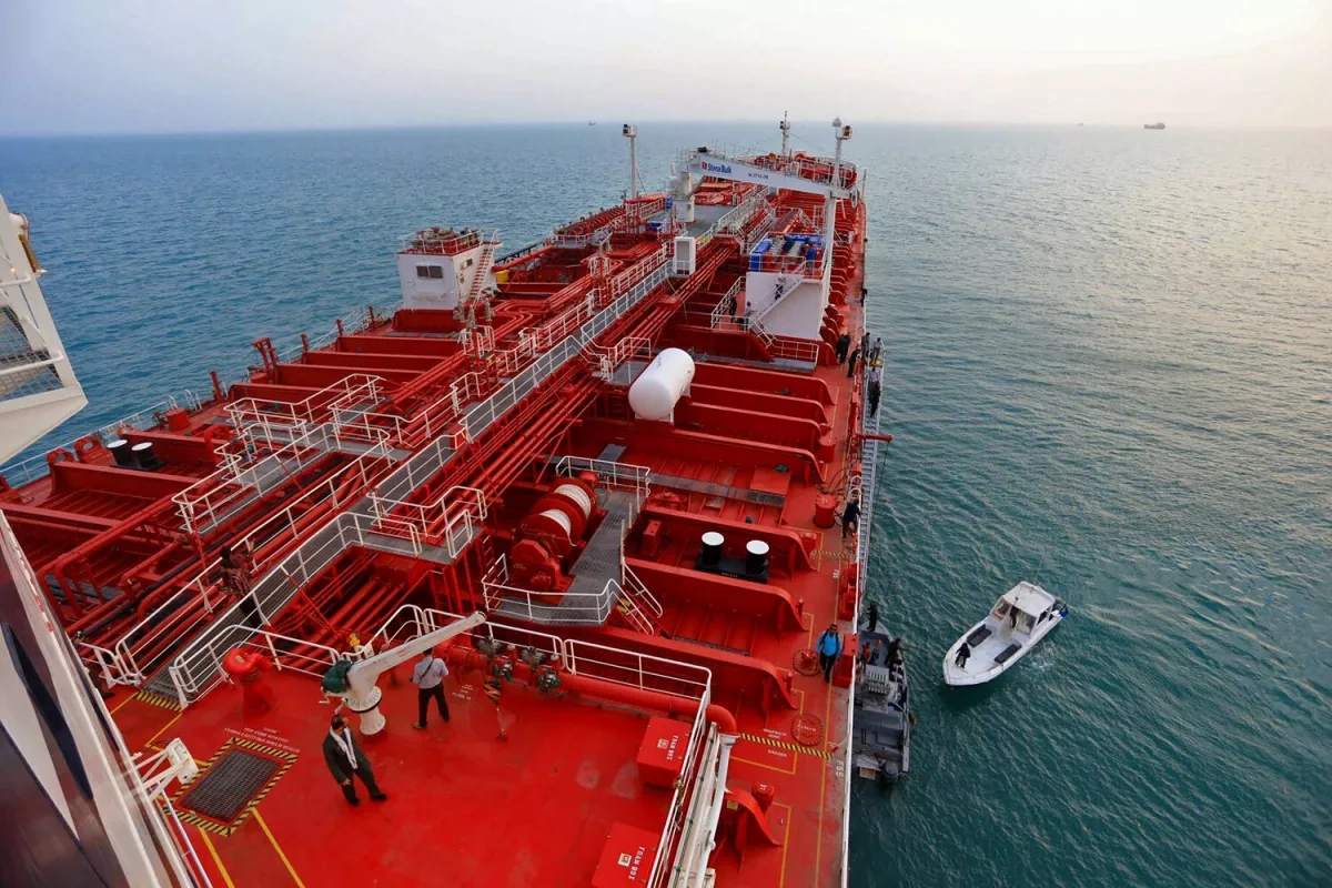 Iran stores 21 million barrels of oil on floating tanker in Gulf of Oman