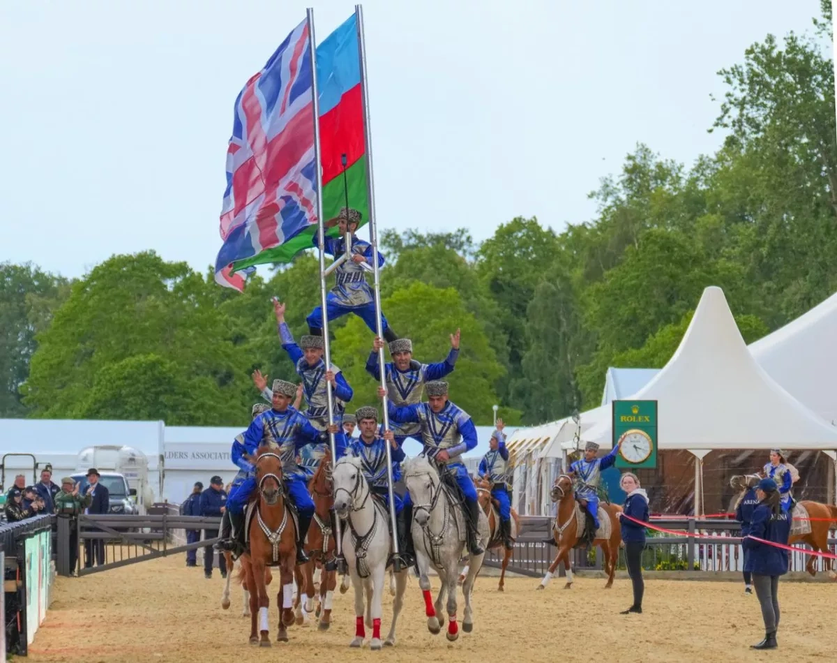 Azerbaijan showcases culture, equestrian heritage at Royal Windsor horse show PHOTO
