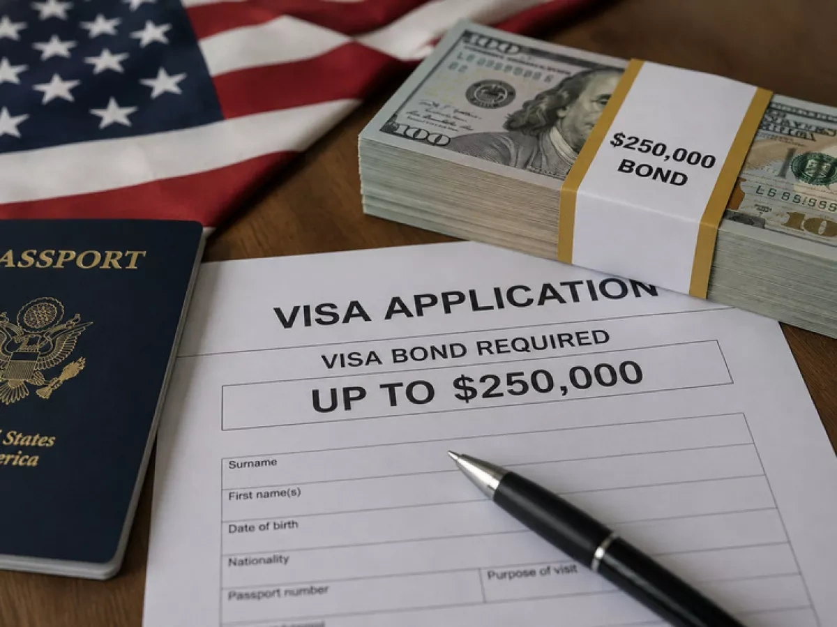 US to require visa bonds for some immigrants under pilot programme
