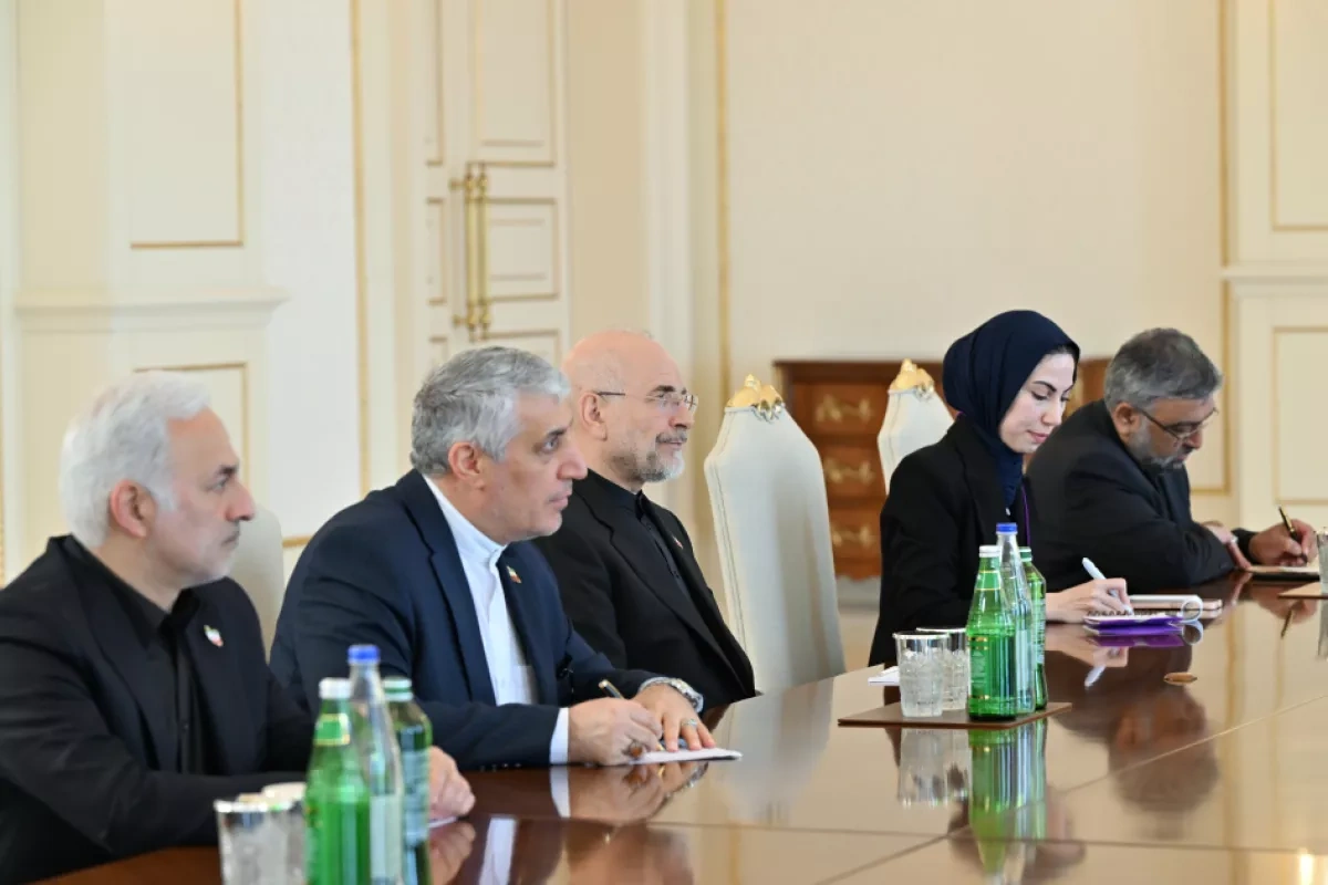 Azerbaijan, Iran reaffirm solidarity during Ghalibaf visit to Baku PHOTO
