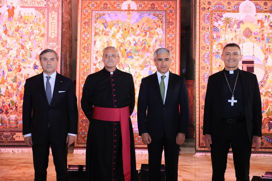 Event held in Vatican dedicated to presentation of joint projects with Heydar Aliyev Foundation (PHOTO)