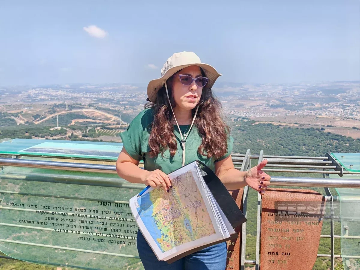 Azerbaijani journalists explore Israel’s northern border with Lebanon PHOTO