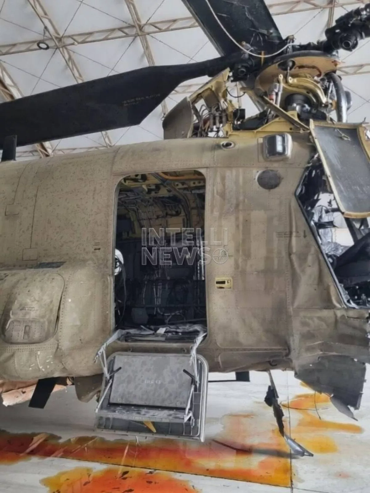 Iranian drone strike damages US helicopter in Kuwait PHOTO