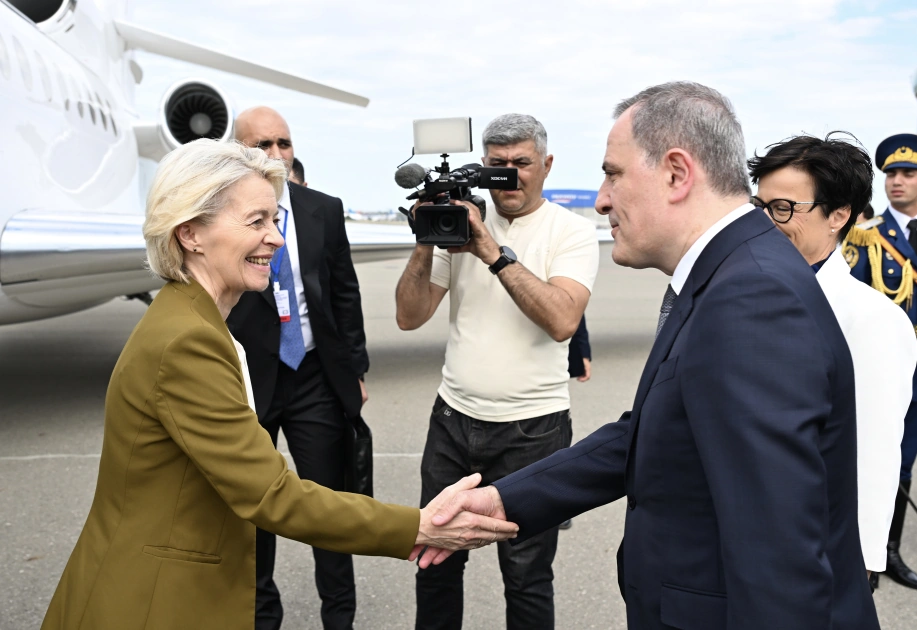 President of European Commission arrives in Azerbaijan on working visit (PHOTO)
