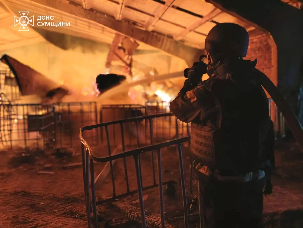Russian strikes hit Ukraine’s Sumy, Kirovohrad regions PHOTO