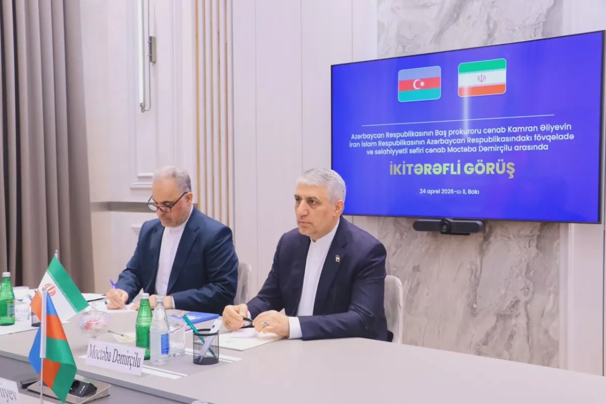 Azerbaijani prosecutor general meets Iran's envoy, highlights “brotherly” ties Photo