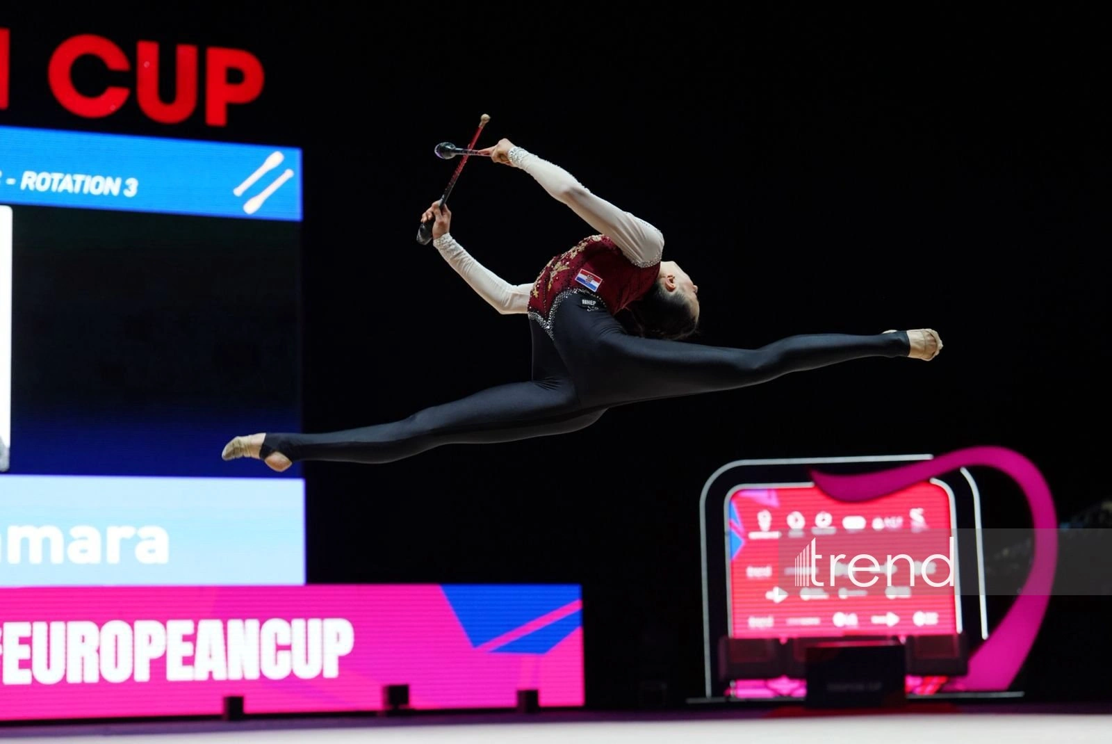 Third day of European Rhythmic Gymnastics Cup in Baku concludes (PHOTO)