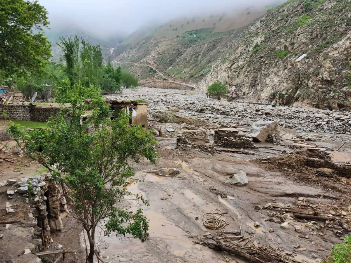 Flash floods kill at least 10 in northern Afghanistan, homes destroyed