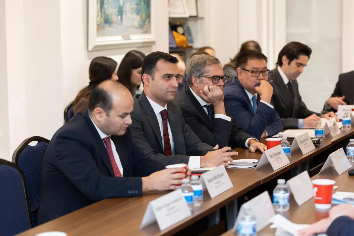 US–Azerbaijan Chamber hosts TRIPP roundtable on Eurasian connectivity PHOTO