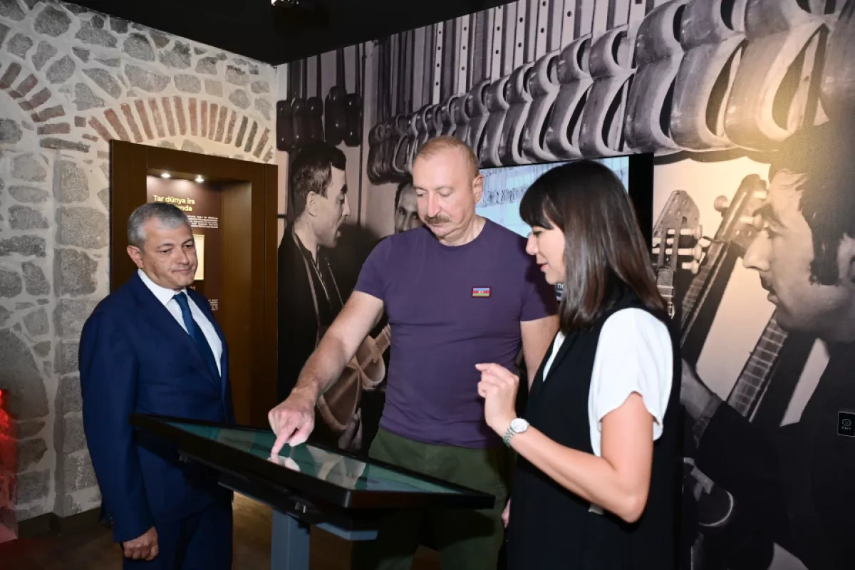 President Aliyev inaugurates restored home of composer Sadigjan in Shusha PHOTO