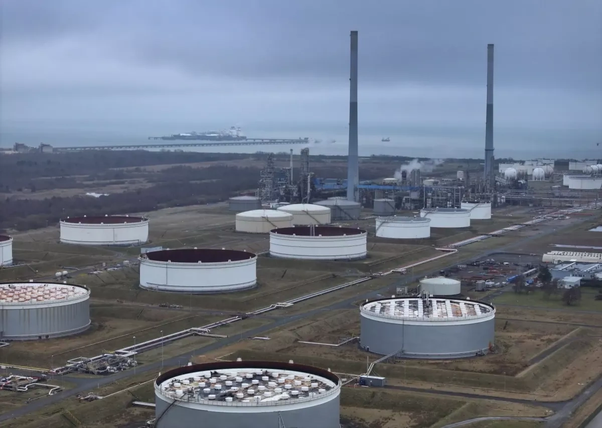 Gas reserves in France’s storage facilities fall below 25%