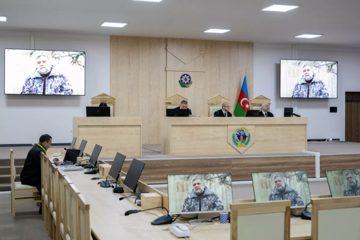 Prosecutors seek life sentence for Ruben Vardanyan in Azerbaijan war crimes trial PHOTO