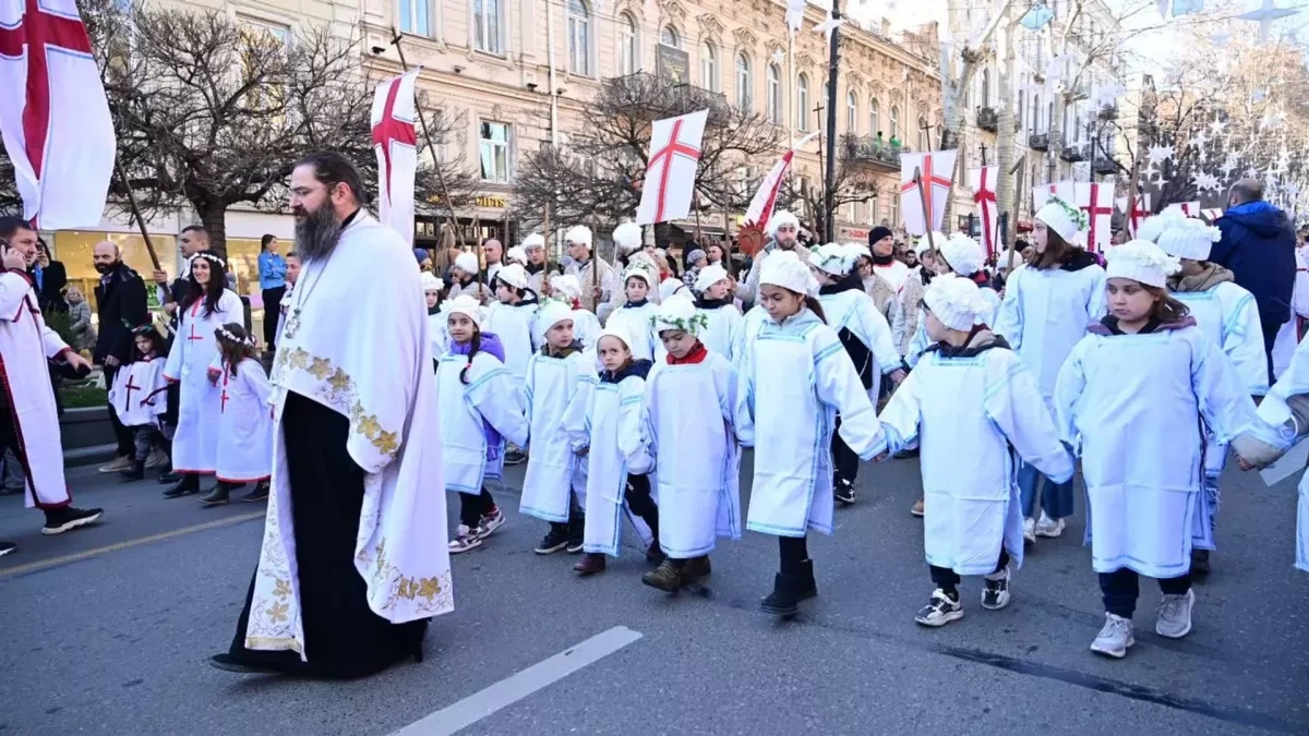 Road closures planned in Tbilisi for Christmas Alilo procession