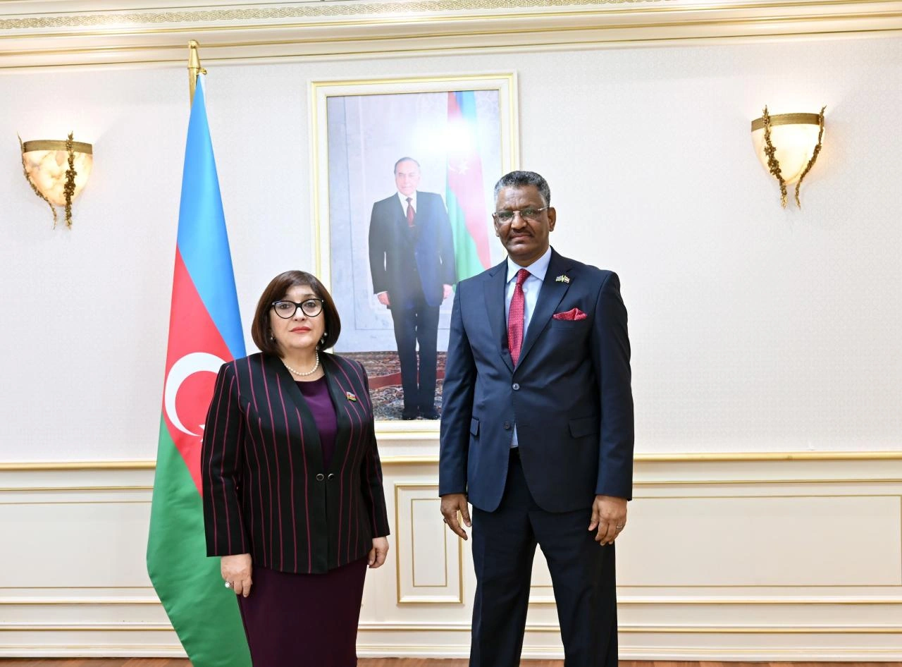 Azerbaijani Parliament Speaker meets Sudan’s ambassador (PHOTO)
