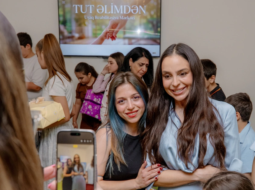 Leyla Aliyeva and Alena Aliyeva visit Social Rehabilitation Center (PHOTO)