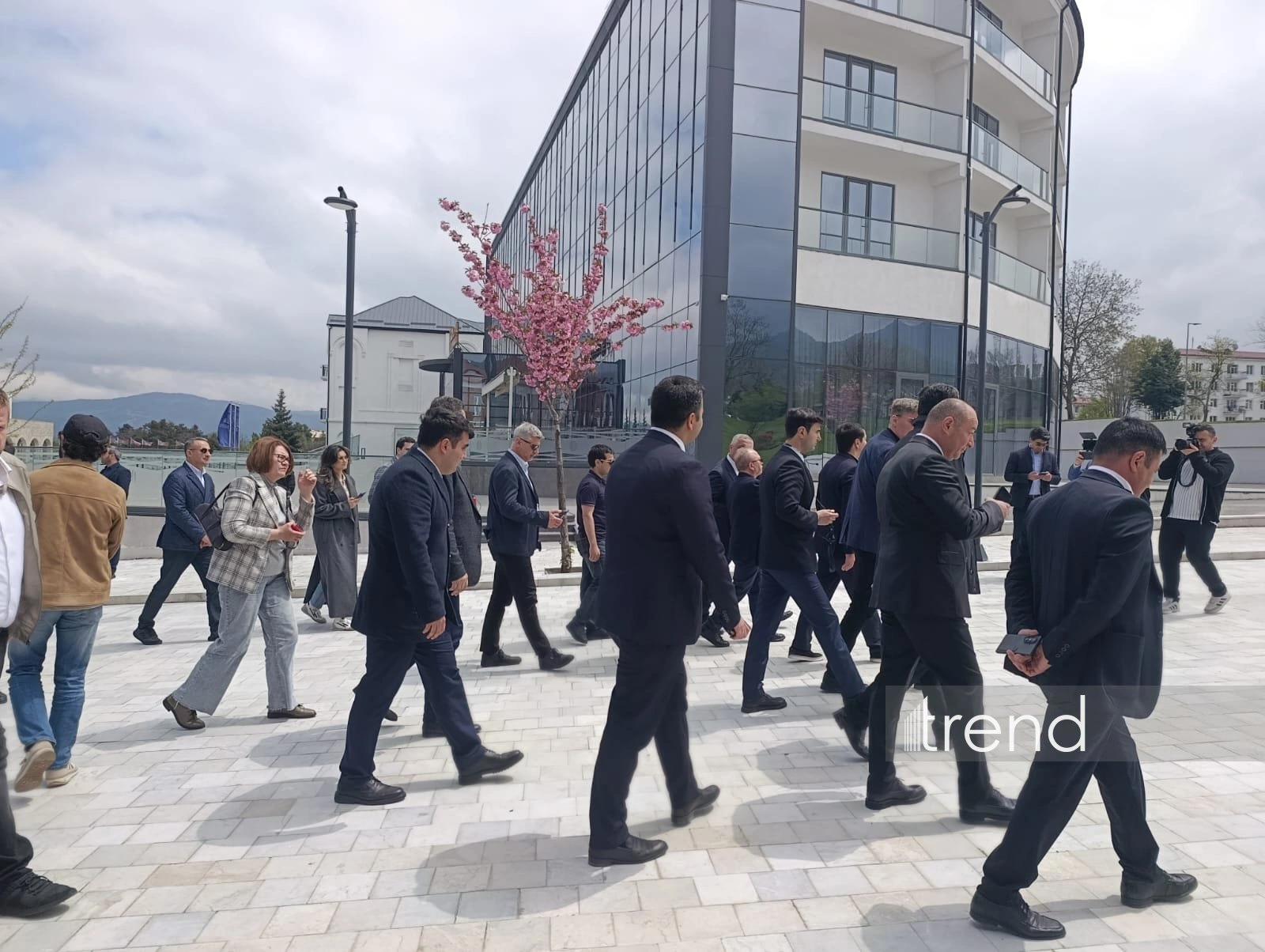 Representatives of diplomatic corps arrive in Azerbaijan's Khankendi