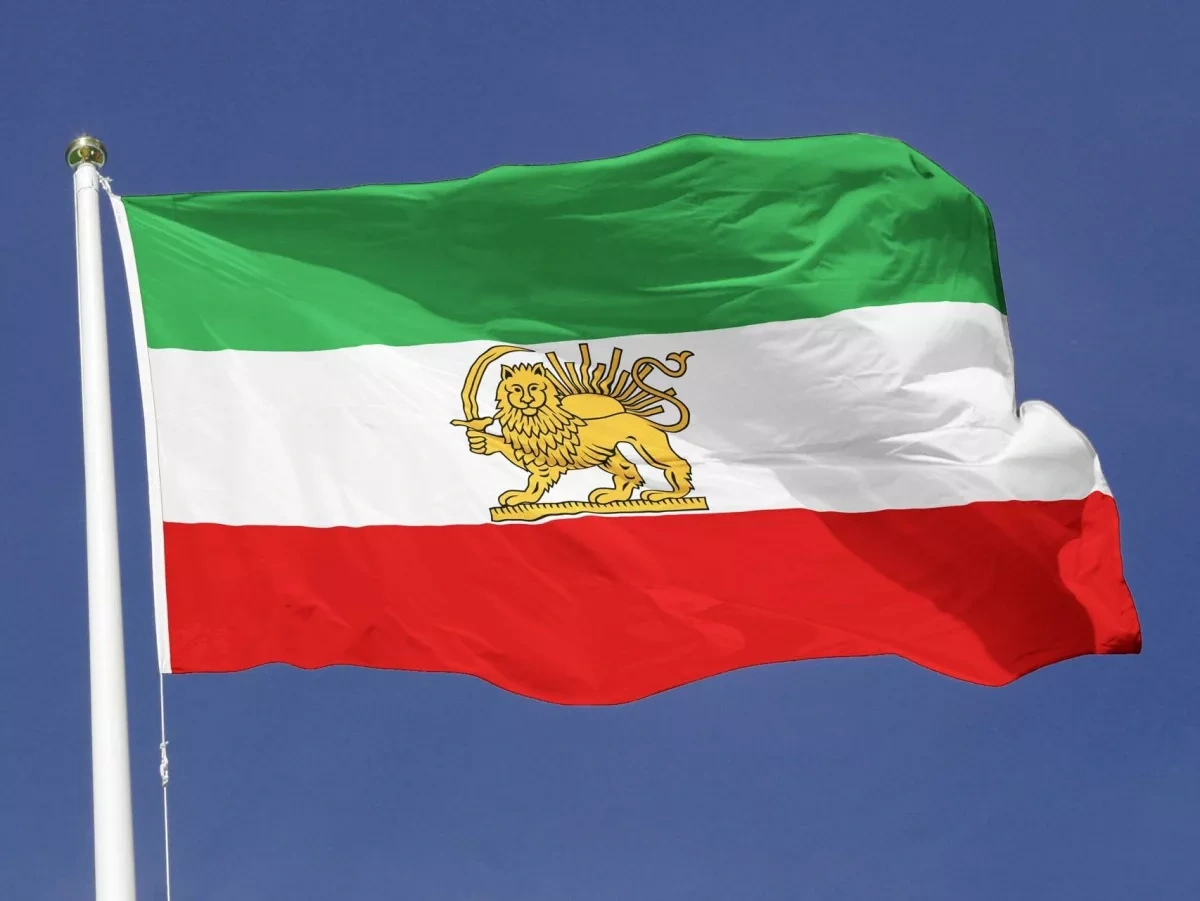 Munich protesters lift Lion and Sun flag in support of Iran uprising Video