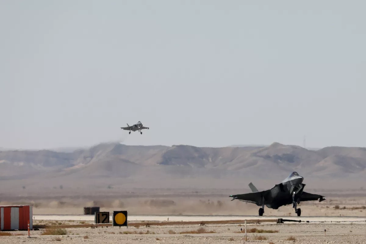 Israeli air force strikes Iran’s ballistic missile infrastructure, military says